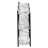 Accent Table, Console, Entryway, Narrow, Sofa, White Marble Look Laminate, Black Metal-63060660