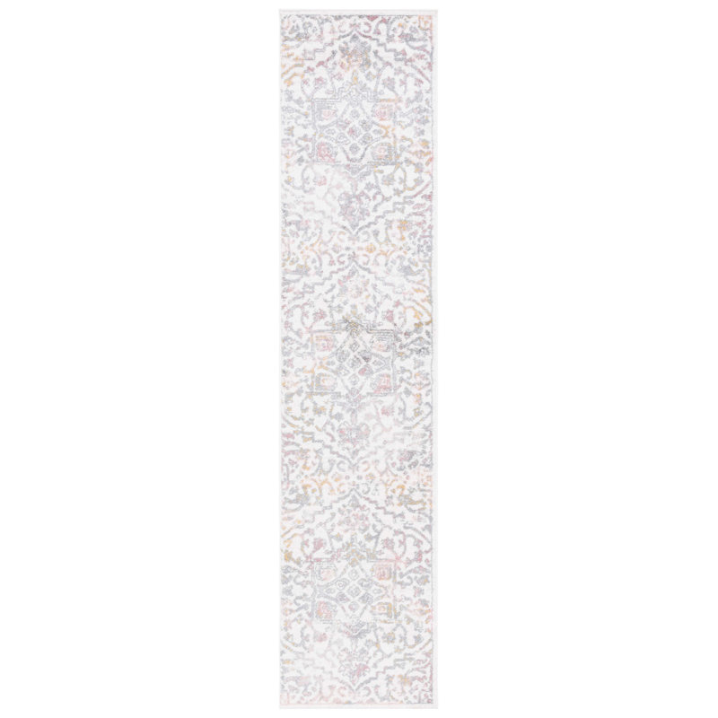 Tapis oriental en jute / sisal / polypropylène tissé à la machine Lowrey, Tapis de couloir 2 pi 2 po x 9 pi