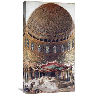 " The Holy Rock, Summit Of Mount Moriah, Jerusalem " by Carl Haag