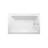 Kingston Brass Aqua Eden 60-Inch Acrylic Rectangular 3-Wall Alcove Tub, Right Hand Drain-110327991-108331574