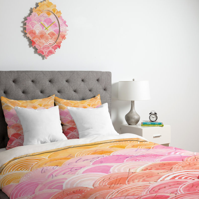 Collection de housse de couette Warm Spectrum Rainbow