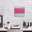  «Raspberry Mint 2» par Carol Young, art mural sur toile, 12 po x 12 po