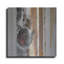  «Textured Grain 6» par Erin McGee Ferrell, art mural en métal, 12 po x 12 po-1452303203
