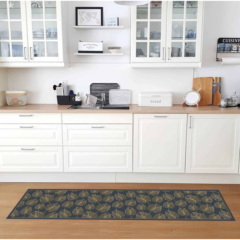 Earby Floral Indoor Doormat, 65 x 255 cm