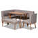 Chapalet 6 - Person Four Leg Dining Set