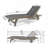 Chaise Lounge With Pull-Out Tray
