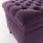 Purple Fabric Living Room With Storage - 50.3D X 21.04W 18.30H Birch Leg Support 50D 20.5W 18.3H Fabric, Solution-2144492663
