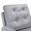 Chaise d'appoint et repose-pieds rembourrés avec dossier réglable à 6 niveaux, rangement et poches latérales pour un confort ultime-1803106451