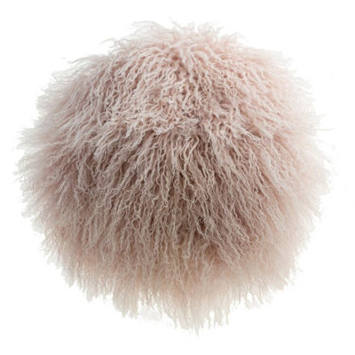 Mongolian Round Pillow Cover & Insert