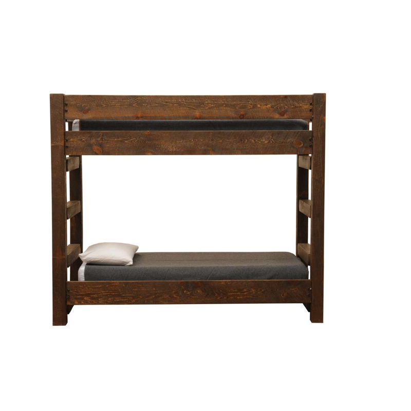 Lit superposé simplifié Fireside Lodge WoodShop - double / double