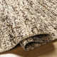 Cierra Abstract Hand Braided Wool Area Rug in Gray/Khaki