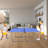 Mid-Size Table Tennis Table Foldable & Portable Ping Pong Table Set for Indoor & Outdoor Games with Net