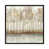 Toile encadrée de bois rustique foncé