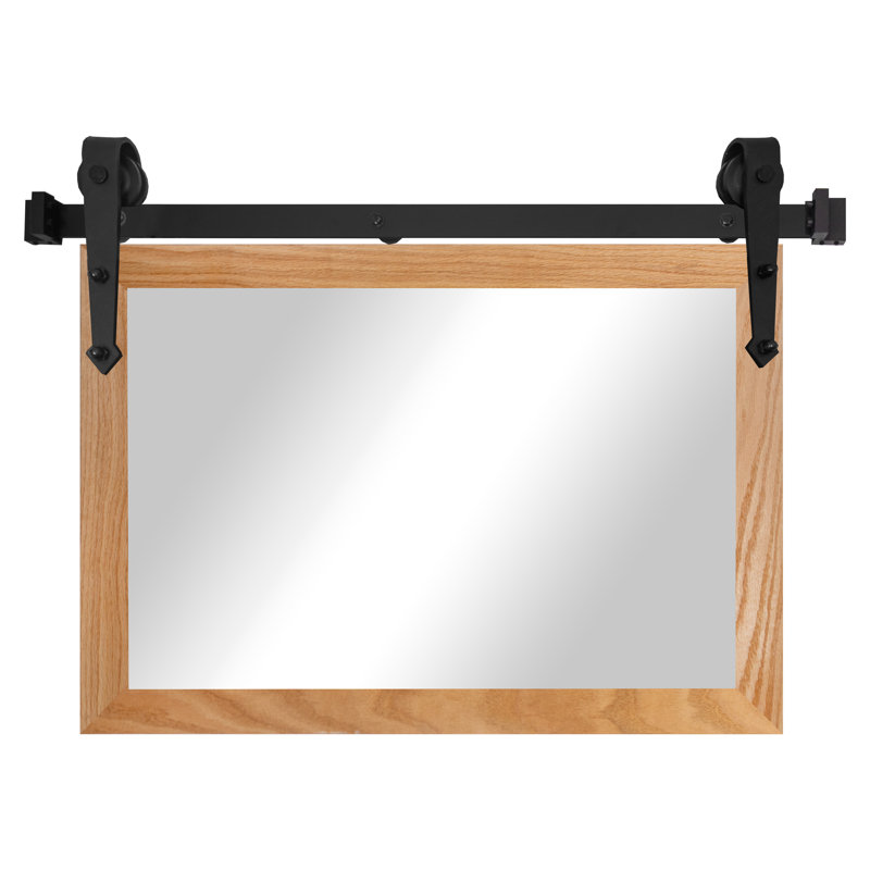 Miroir Gracie Oaks, Naturel, 28 po x 33 po