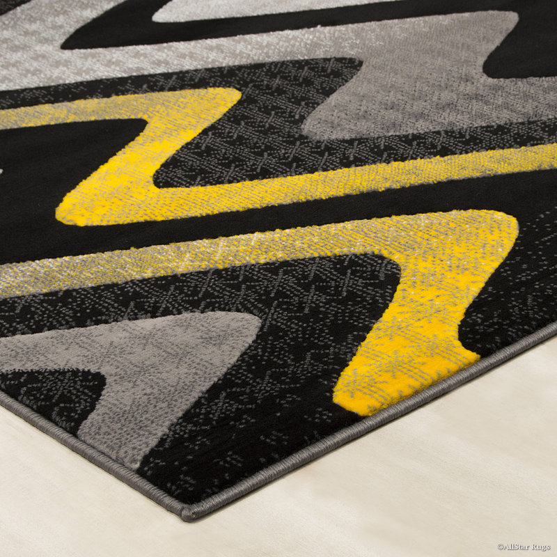 Keeler Abstract Indoor Rug, Rectangle 5' x 6'11"