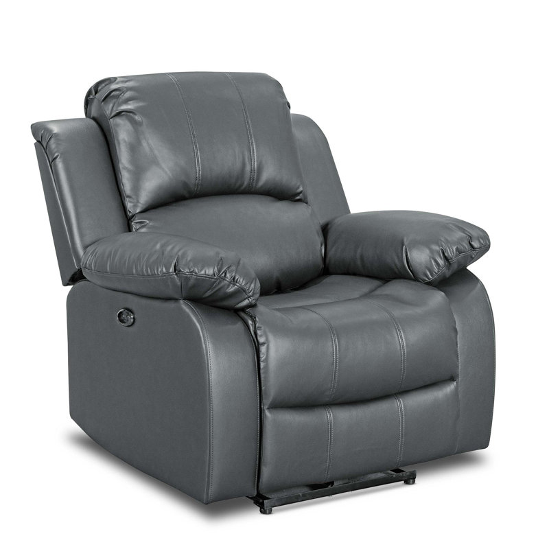 Englewood 98cm Wide Standard Recliner, Grey