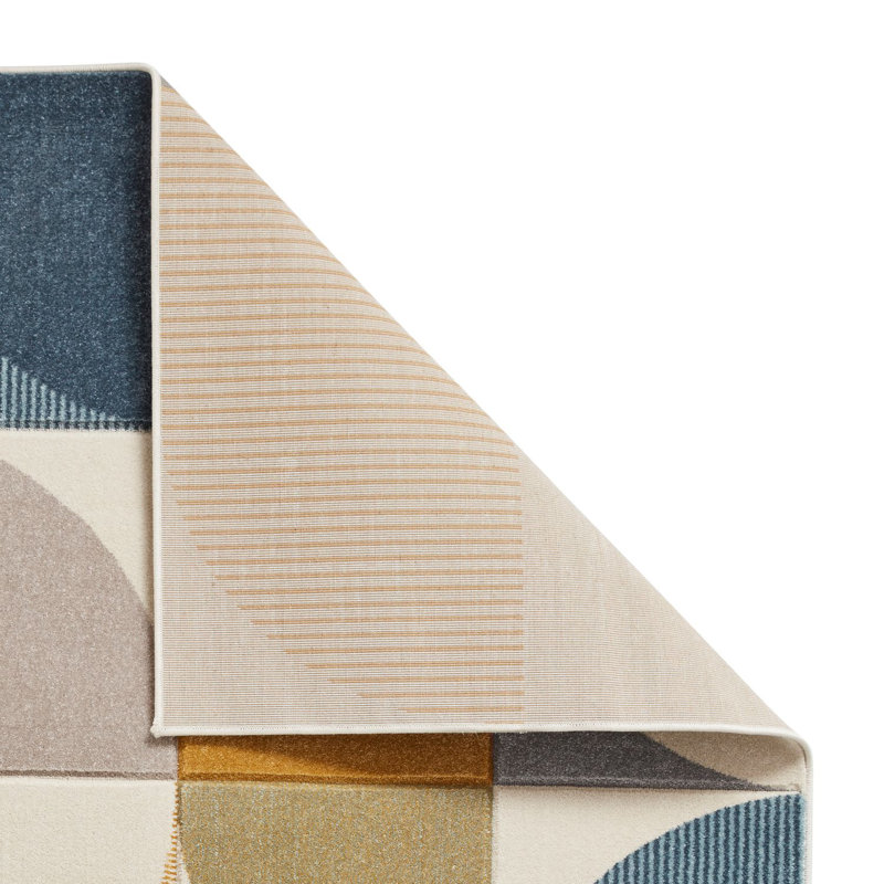 Bairdstown area rug Machine Woven Rectangle Multi coloured, Rectangle 120cm x 170cm