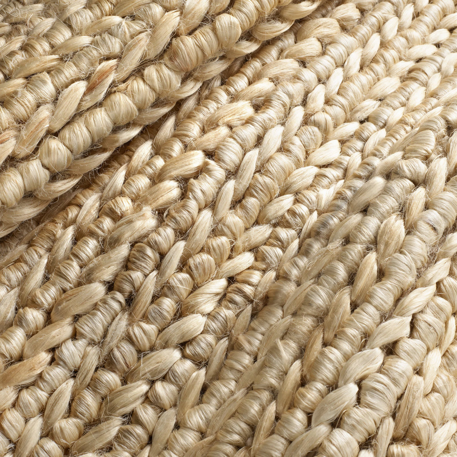 Jute Woven Natural Hand-Woven Jute Rug, Runner 2'6" x 8'