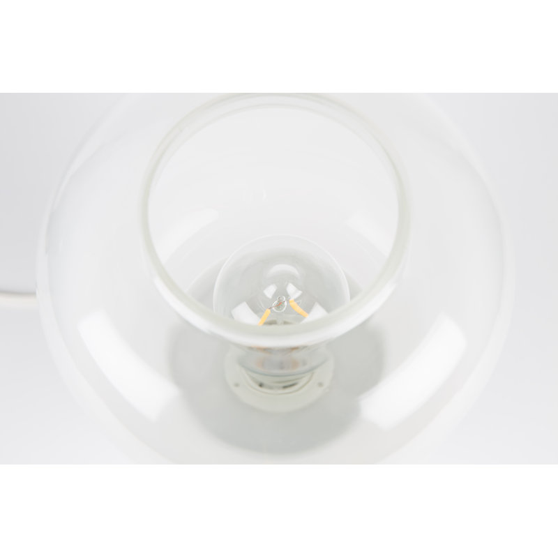 Lampe de table 12 po Moody, Blanc