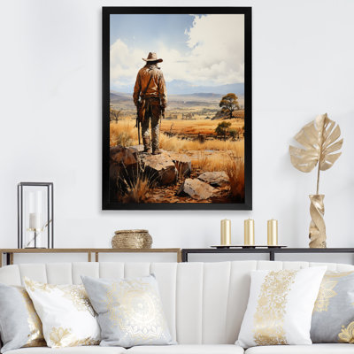Peirson Cowboy Quiet Contemplation sur toile