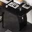 Bureau rectangulaire en bois massif et fer noir-1624779952