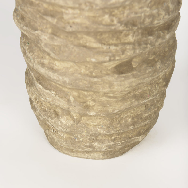 Bellflower Paper Table Vase, 12" H x 5" W x 5" D" 