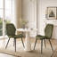 Norred Modern Velvet Dining Chair with Ergonomic Backrest, Set of 4-88112299