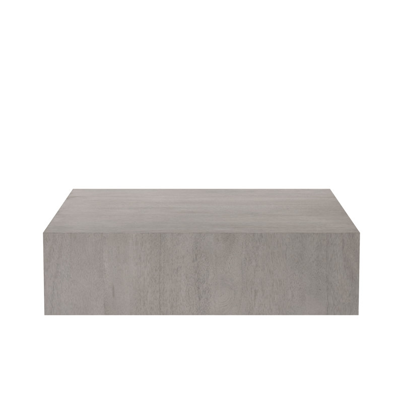 Table basse Frezco - carré - gris - gris