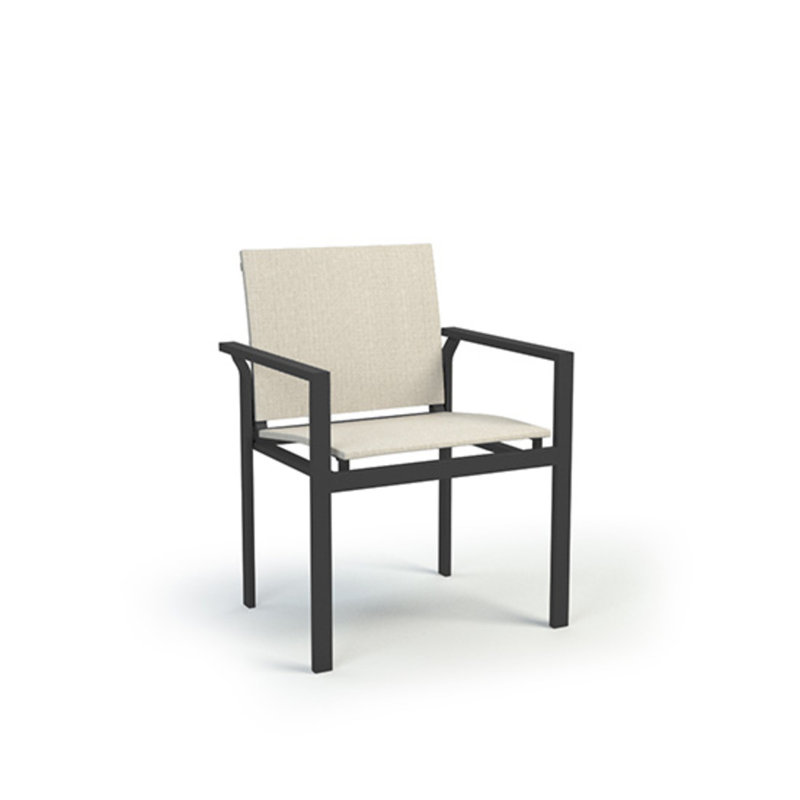 Allure Dining Chair (Stackable), Glacier, Carbon