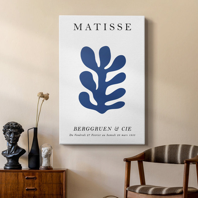 Matisse CCXCV III, reproduction d'art encadrée sur mesure Cavas Gallery, H 36 po x l 24 po