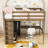 Kenessa Full Two Drawers Wood Loft Bed With Built-In Wardrobe, Desk And Shelves-1992209980