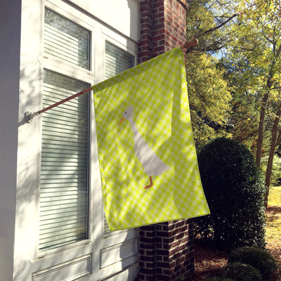 Double Sided 40'' H x 28'' W Polyester Animal House Flag