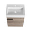 Petit meuble-lavabo avec lavabo et lavabo