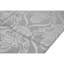 Damask Area Rug in Silver