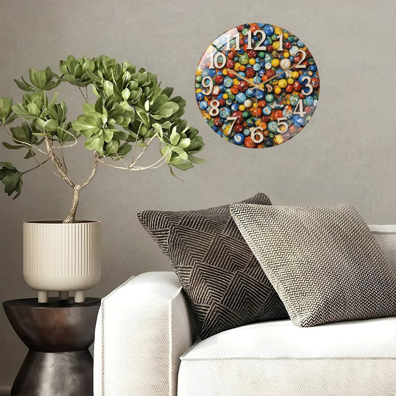 Horloge murale 12 po
