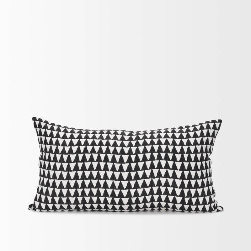 Housse de coussin rectangulaire en lin Ingle