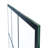 Esprit 36 in. x 78 in. French Monture Single Fixed Shower Panel