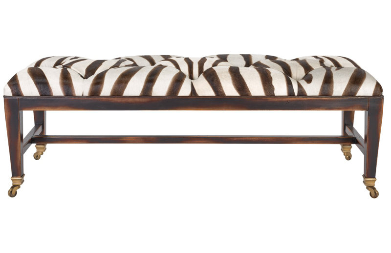 Banc de cuisine couture Claudia Leather