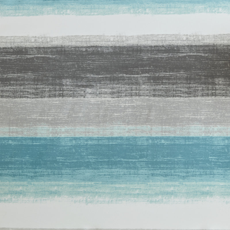 Rideau de douche Saben, Aqua / Gris