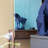 Blue Abstract Ceramic / Porcelain Decorative Object