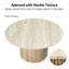Table basse ronde en bois manufacturé Marrina-517533682