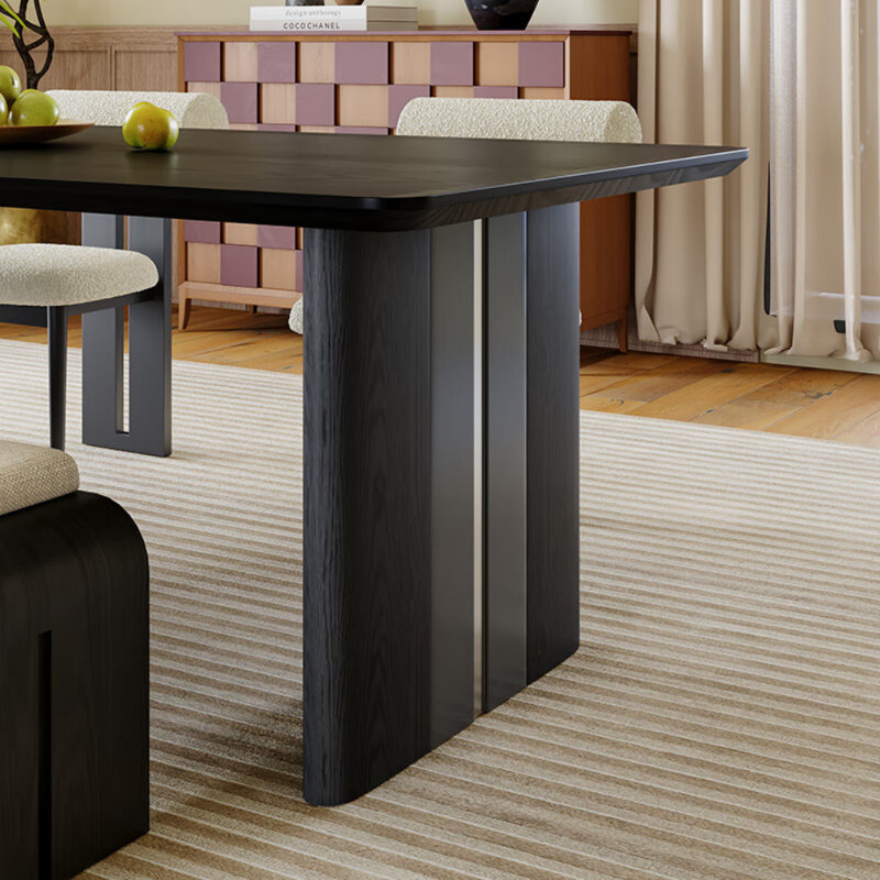 Simple and Luxurious Rectangular Dining Table