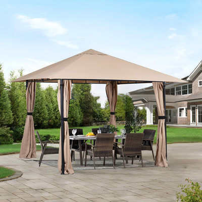 Asheka 3m x 3m Metal Party Tent