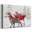 Christmas Holiday Arts - Toile tendue avec châssis XMA171563-110532699