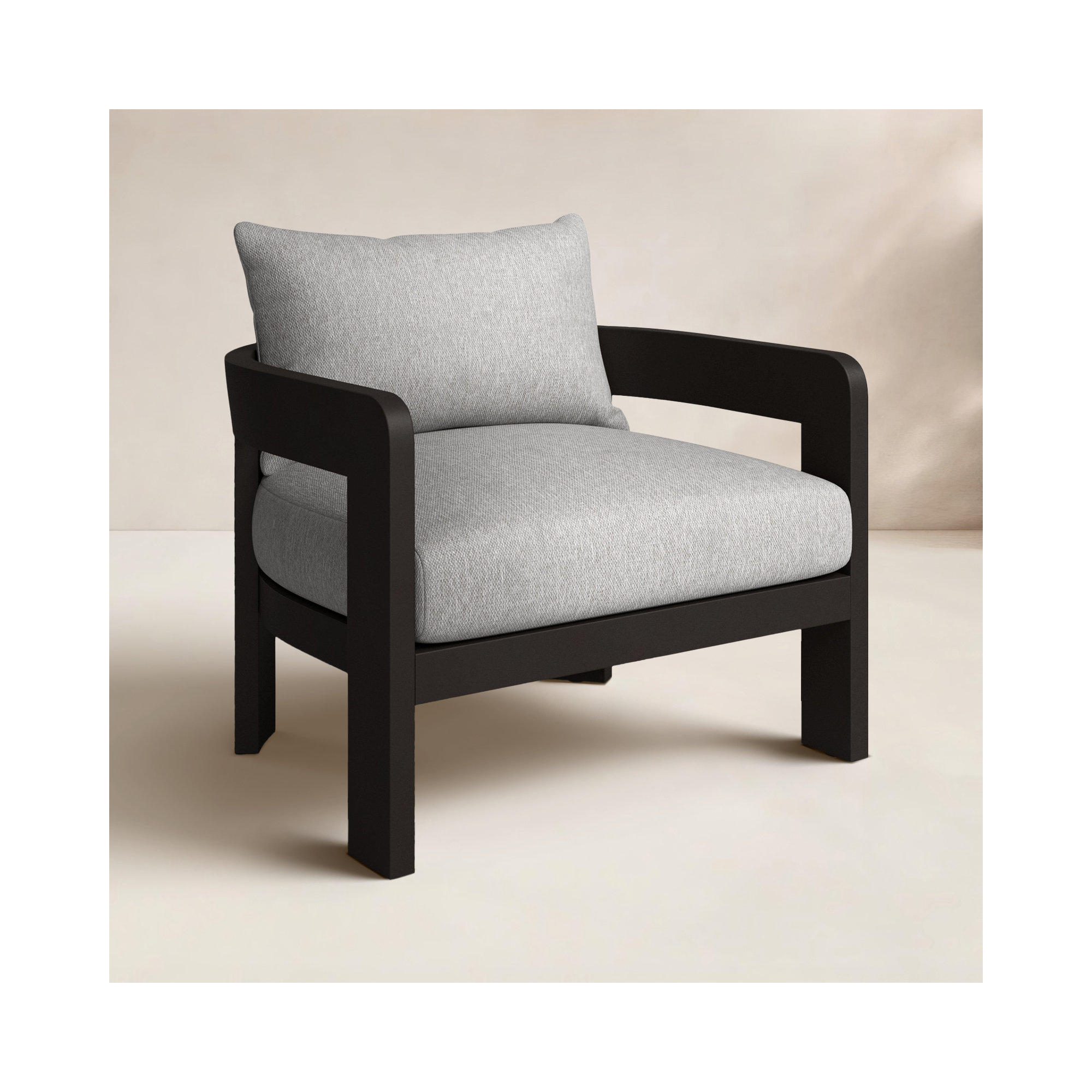 Outdoor Lounge Chair, Concha Fog