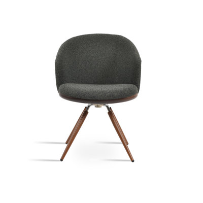 Athena Carrot Swivel Arm Chair