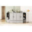 Lit double avec rangement et, gris - Économie d'espace pour les petits espaces-1018976723-1018976722
