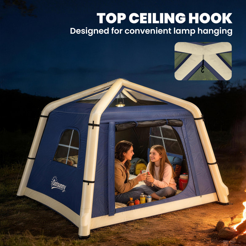 2 Person Tent, Navy Blue
