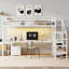 Structure de lit mezzanine Modern Silhouette