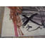Square Vintage Mid Century Modern Spanish Abstract Expressionist Art Rug